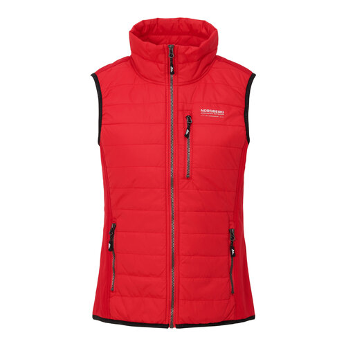 Nordberg Nordberg Bodywarmer Tirza - Women - Red - Size L