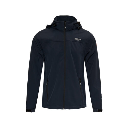 Nordberg Nordberg Eldgrim - Veste d'été Softshell Outdoor Homme - Marine - Taille 4XL