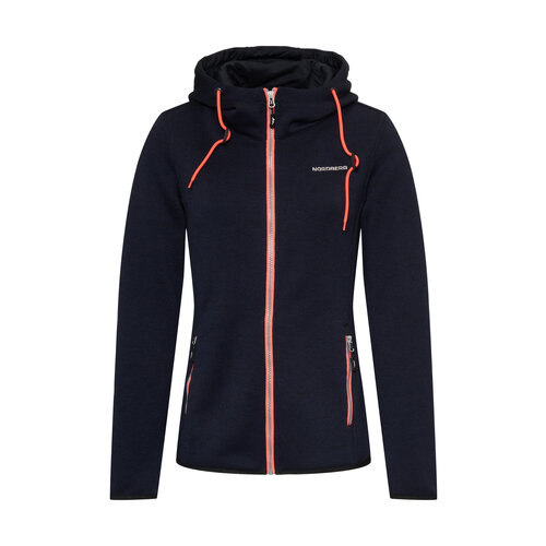 Nordberg Nordberg Elise Fleeceweste – Damen – Navy Melange – Größe 3XL