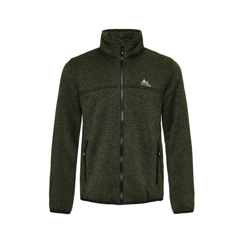Nordberg Nordberg Fred Fleece Vest - Groen melange - Maat XXL Nordberg Nordberg Fred Fleece Vest - Groen melange - Maat XXL