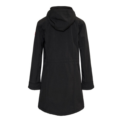 Nordberg Nordberg Gisella - Softshell Outdoor Sommerjacke Damen - Black Melange - Größe M