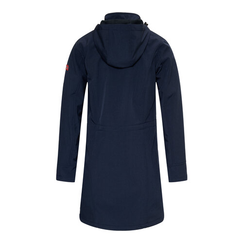 Nordberg Nordberg Gisella - Softshell Outdoor Zomerjas Dames - Dark Navy Melange - Maat L