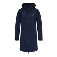 Nordberg Gisella - Softshell Outdoor Summer Jacket Women - Dark Navy Melange - Size XXL