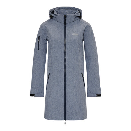 Nordberg Nordberg Gisella - Veste d'été Softshell Outdoor Femme - Ocean Blue Melange - Taille M