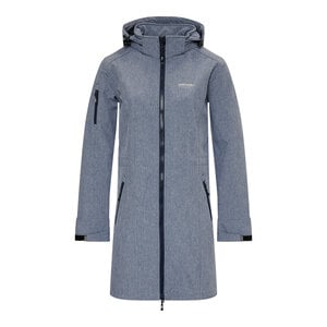 Nordberg Outdoor Nordberg Gisella - Chaqueta softshell de verano para mujer - Azul océano jaspeado - Talla S