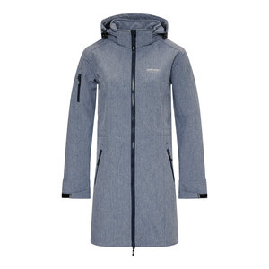 Nordberg Nordberg Gisella - Veste d'été Softshell Outdoor Femme - Ocean Blue Melange - Taille 4XL