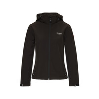 Nordberg Ingrida Softshell Jas Dames - Zwart - Maat XXL