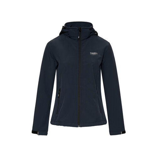 Nordberg Nordberg Ingrida Softshell Jas Dames - Navy - Maat 3XL Nordberg Nordberg Ingrida Softshell Jas Dames - Navy - Maat 3XL