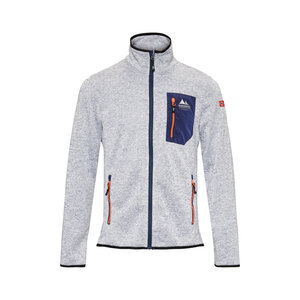 Nordberg Nordberg Noa Fleeceweste – Herren – Hellblau Melange – Größe 4XL