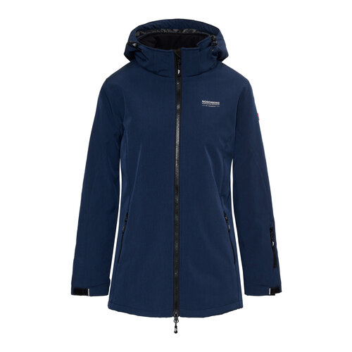 Nordberg Nordberg - Veste d'extérieur Olla Softshell - Femme - Marine foncé - Taille L Nordberg Nordberg - Veste d'extérieur Olla Softshell - Femme - Marine foncé - Taille L