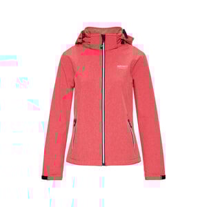 Nordberg Outdoor Nordberg Rinda - Giacca estiva softshell da donna - Corallo mélange - Taglia M
