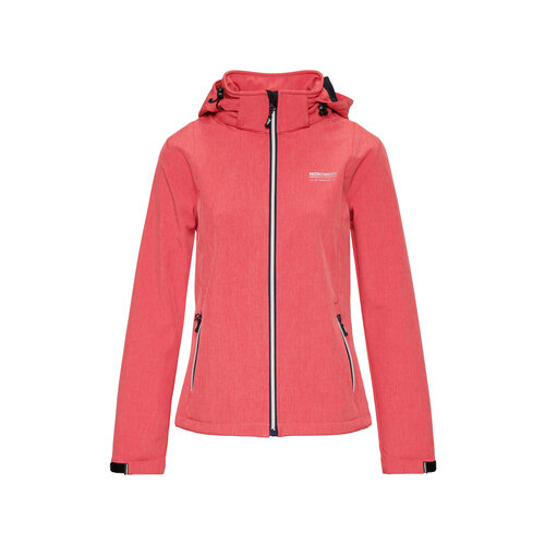Nordberg Nordberg Rinda - Veste d'été Softshell Outdoor Femme - Corail Melange - Taille XL Nordberg Nordberg Rinda - Veste d'été Softshell Outdoor Femme - Corail Melange - Taille XL