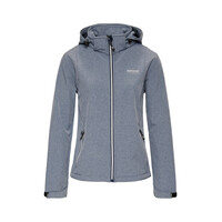 Nordberg Rinda - Softshell Outdoor Sommerjacke Damen - Hellblau Melange - Größe 3XL