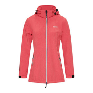 Nordberg Nordberg Ronda - Veste d'été Softshell Outdoor Femme - Corail Melange - Taille M