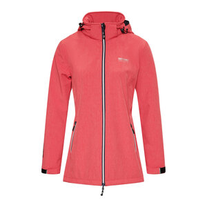 Nordberg Outdoor Nordberg Ronda - Chaqueta softshell de verano para mujer - Coral Melange - Talla M Nordberg Outdoor Nordberg Ronda - Chaqueta softshell de verano para mujer - Coral Melange - Talla M