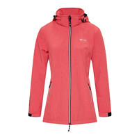 Nordberg Ronda - Veste d'été Softshell Outdoor Femme - Corail Melange - Taille S