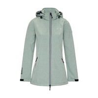 Nordberg Ronda - Softshell Outdoor Sommerjacke Damen - Green Melange - Größe M