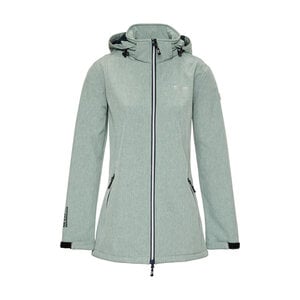 Nordberg Outdoor Nordberg Ronda - Giacca estiva softshell da donna - Verde mélange - Taglia M