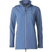 Nordberg Ronda - Softshell Outdoor Zomerjas Dames - Lichtblauw Melange - Maat S