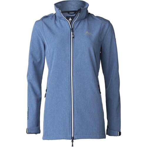 Nordberg Nordberg Ronda - Softshell Outdoor Sommerjacke Damen - Hellblau Melange - Größe S