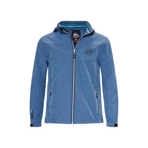 Nordberg Nordberg Trond - Veste d'été Softshell Outdoor Homme - Bleu Clair Mélange - Taille XXL