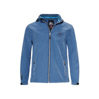 Nordberg Trond - Softshell Outdoor Sommerjacke Herren - Hellblau Melange - Größe 4XL