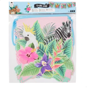 Ghirlanda con stampa animalier - 6 metri Ghirlanda con stampa animalier - 6 metri