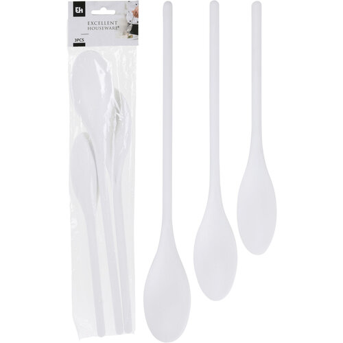 Excellent Houseware Excellent Houseware Spoon Set White - 3 pieces