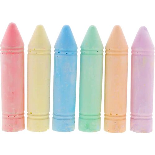 Mega Sidewalk Chalk XL - 6 different colors