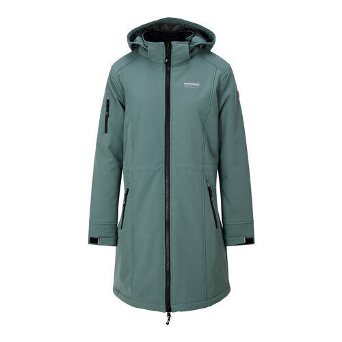 Nordberg Nordberg GITTE - Manteau d'hiver long - Femme - Vert clair - Taille 3XL Nordberg Nordberg GITTE - Manteau d'hiver long - Femme - Vert clair - Taille 3XL