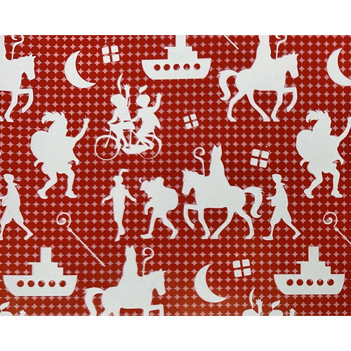 Sinterklaas Wrapping Paper / Gift Paper 300 x 70 cm - 15 rolls