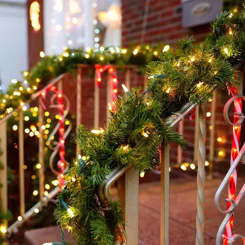 Garland Green 200 branches - 270 cm