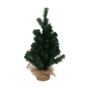 Albero di Natale decorativo verde 80 punte - 60 cm