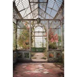 ter Halle Cuadro sobre vidrio estilo victoriano 80 x 120 cm