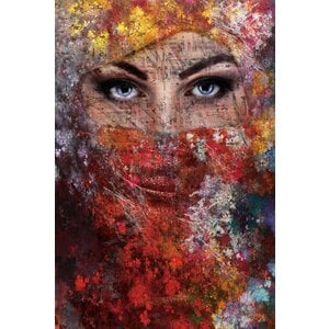 ter Halle Malarstwo na szkle 80 x 120 cm Mówiące Oczy ter Halle Malarstwo na szkle 80 x 120 cm Mówiące Oczy