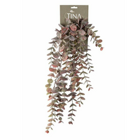 Artificial Hanging Plant Eucalyptus 60 cm - Green/Red