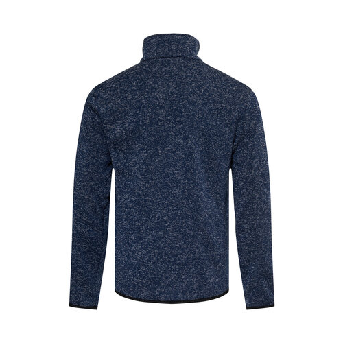 Nordberg Nordberg Benjamin Fleece Vest - Heren - Navy White Melange - Maat 4XL Nordberg Nordberg Benjamin Fleece Vest - Heren - Navy White Melange - Maat 4XL