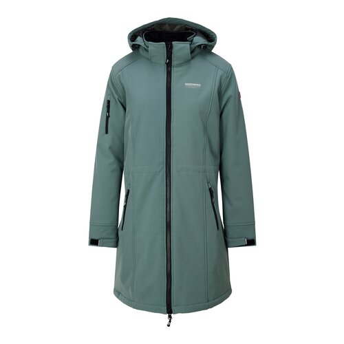 Nordberg Nordberg GITTE - Manteau d'hiver long - Femme - Vert clair - Taille XXL Nordberg Nordberg GITTE - Manteau d'hiver long - Femme - Vert clair - Taille XXL