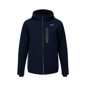 Nordberg Nordberg Nick - Softshell Outdoorjas Heren - Dark Navy - Maat 4XL
