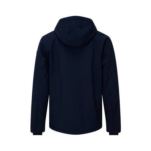 Nordberg Nordberg Nick - Softshell Outdoorjas Heren - Dark Navy - Maat 4XL