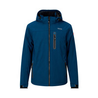Nordberg Nick - Softshell-Outdoorjacke Herren - Petrol Melange - Größe 4XL