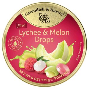 Cavendish e Harvey Lychee and Melon Drops 175 grammi Cavendish e Harvey Lychee and Melon Drops 175 grammi