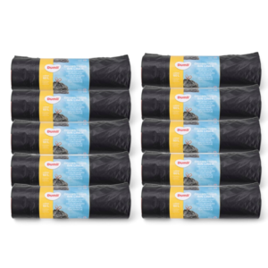 Dumil Dumil Garbage bag with drawstring - 15 bags of 60 liters - 10 rolls