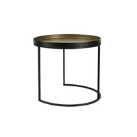 Countryfield Bijzettafel Marton - Goud - 45 x 42 cm