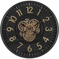 Countryfield Wanduhr Clarke - Schwarz - 55 cm