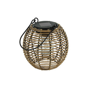 Solar Hanging Lamp Eliya - Natural - 15 cm