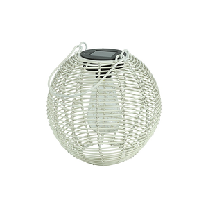 Solar Hanglamp Eliya - Wit - Ø9 cm - Hoogte 15 cm
