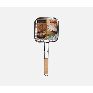 Grille pour barbecue avec poignée - 47 x 20 cm