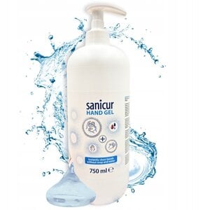 Crema de ducha cuidadora Sanicur 500 ml