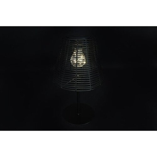 Solar Table Lamp Hira - Black - 33 cm